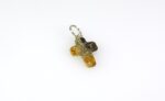 Amber pendant cross shape, small - Image 4