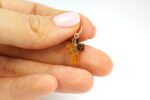 Amber pendant cross shape, small - Image 2