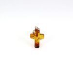 Gintarinis pakabukas kryželis