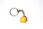 Gintarinis raktų pakabukas