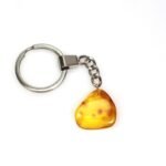Gintarinis raktų pakabukas