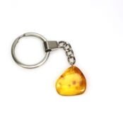 Gintarinis raktų pakabukas