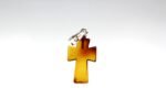 Amber pendant cross shape - Image 5
