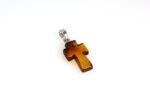 Amber pendant cross shape - Image 3