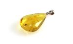 Amber pendant with small DIPTERA insect inclusion - Image 4