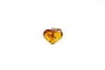 Amber pendant heart shape, small - Image 4
