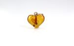 Amber pendant heart shape, small - Image 5