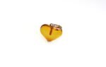 Amber pendant heart shape, small - Image 5