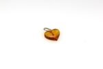 Amber pendant heart shape, small - Image 4