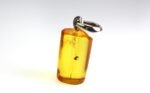 Amber pendant with small DIPTERA insect inclusion - Image 4