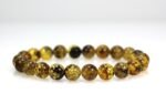 Baltic amber bracelet, greenish color - Image 4