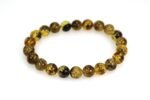 Baltic amber bracelet, greenish color - Image 5