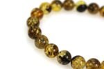 Baltic amber bracelet, greenish color - Image 3