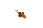 Amber pendant cross shape, small - Image 4