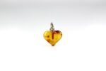 Amber pendant heart shape, small - Image 3