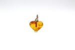 Amber pendant heart shape, small - Image 5