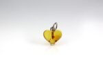 Amber pendant heart shape, small - Image 3